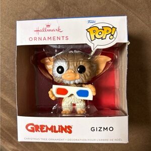 Funko Pop Hallmark Gizmo Ornament with Red and Blue Glasses